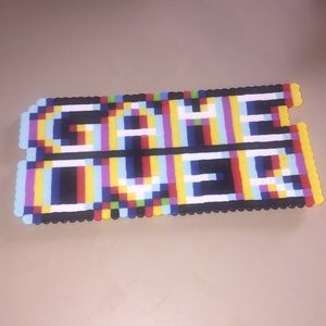 Perler bead game over